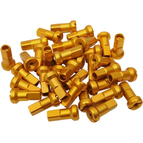 Moose Racing MX1 Spoke Nipple Set - Gold - 8 Gauge | 24-890