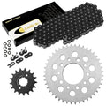 Black O-Ring Drive Chain & Sprockets Kit For Honda VF750F CB900 CB900F VF1000R