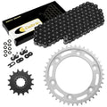 Black O-Ring Drive Chain & Sprockets for Honda CBR1000RR CBR1000RA Abs 2006-2016
