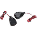 Alloy Art Turn Signal - Black - Red/Red | MRL-3B