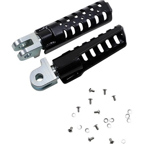 Burly Brand Razorback Rider Footpegs - Black | B13-1013B