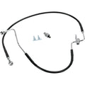 Drag Specialties Rear Brake Line - 43-5/8" - Black Stainless Steel | 680225-BLK