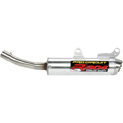Pro Circuit R-304 Shorty Silencer (Aluminum; Brushed) SY00250-RE