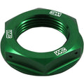 Works Connection Steering Stem Nut Kawasaki (Green) 24-338