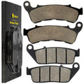 Front Rear Brake Pads for Honda FJS400D FJS400A Silver Wing GT400 2009-2014