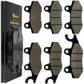 Caltric Front and Rear Brake Pads for Triumph Tiger 1993-1998