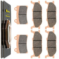 Front Rear Brake Pads for Yamaha XV1600 Road Star MM Limited 2000 2003 Sintered