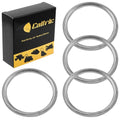 4-Pack Exhaust Pipe Gaskets for Kawasaki Z1000 ZR1000B 2007 2008
