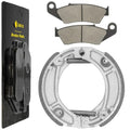 for Honda XR125L 2003 2004 05 2006 2007 2008 Front Brake Pads Rear Brake Shoes