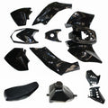 Black Plastic Fairing Fender Guard Seat Fuel Tank 125cc Tiger Quad Dirt Bike ATV