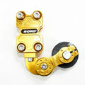 Gold Universal Motorcycle Alloy Adjustable Chain Tensioner Pit Trail Dirt Bike