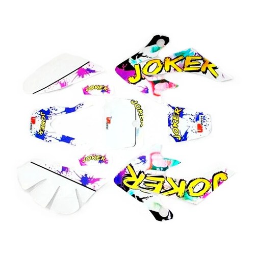 3M Joker Decals Graphics Stickers Kit CRF50 Fairing Plastic Pit Pro Dirt Bike