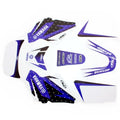 3M PW Only Blue Decals Graphics Sticker Kit Yamaha Peewee 50 PW50 PY50 Fairing