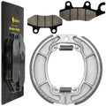for Honda Ca250T Rebel 250T 1994 Front Brake Pads & Rear Brake Shoes