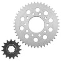 Front & Rear Sprockets Kit for Honda CBR600F Hurricane 600 1987 1988 1989 1990
