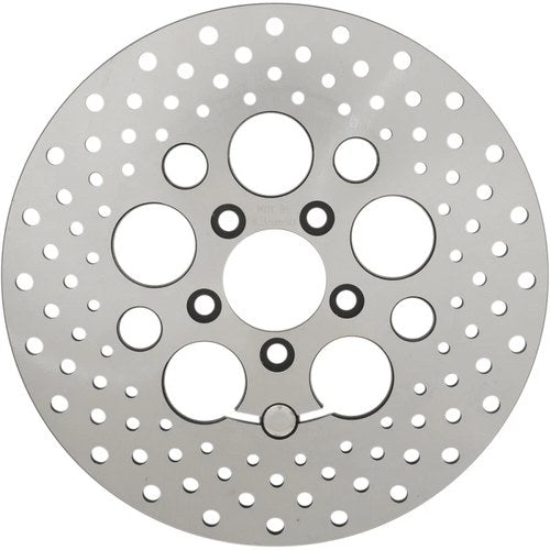 Drag Specialties Rear Drilled Brake Rotor - 11.5" | B06-0189AS