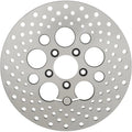 Drag Specialties Rear Drilled Brake Rotor - 11.5" | B06-0189AS