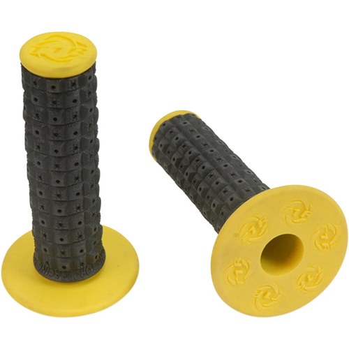 Torc1 Black/Yellow Enduro Dual MX Grips | 2000-0206