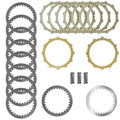 Clutch Friction Steel Plates Kit for Kawasaki Concours 14 ZG1400 ABS 2008-2022