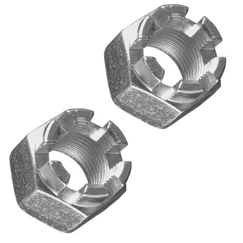 2 Rear Axel Nuts Fit Kawasaki KE1000 Police KZ1000P 1996 1997 1998 1999 - 2003