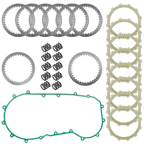 Clutch Friction Steel Plates / Gasket Kit for Kawasaki VN-15SE VN1500-B 1987-90