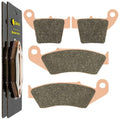 Front & Rear Sintered Brake Pads For Honda CR250 CR250R 2002-07 / CRF250F 19-25