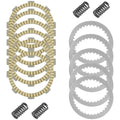 Clutch Friction w/Steel Plates and Spring Kit for Kawasaki KX100 KX112 2014-2023