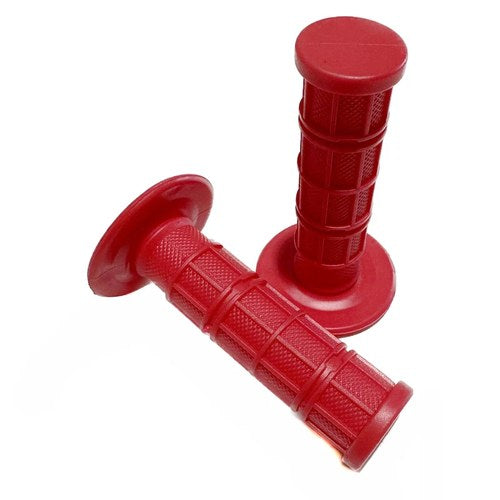 Red Soft 22mm Handle Bar Hand Grips 125cc 140cc 250cc Pit Pro Trail Dirt Bike