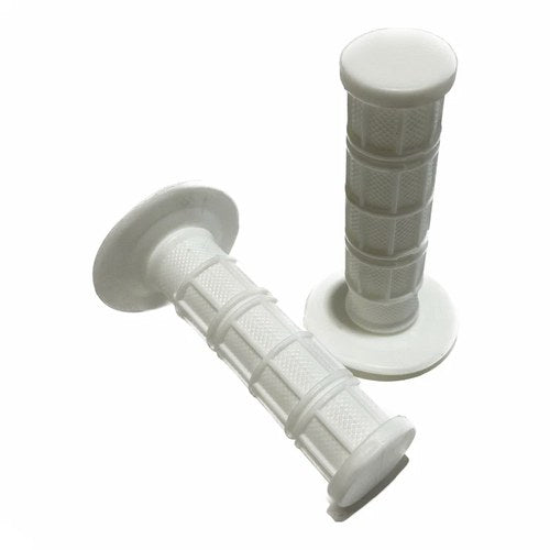 White Soft 22mm Handle Bar Hand Grips 125cc 140cc 250cc Pit Pro Trail Dirt Bike