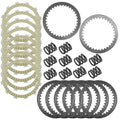 Clutch Friction Steel Plates kit for Kawasaki Vulcan 1500 VN1500 1996-2005