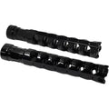 Accutronix Muzzle Break Footpeg - Black - Rigid | PF121-AKB