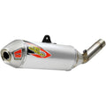 Pro Circuit T-6 Slip-On Exhaust System (Anodized; Silver) 0111945GXA