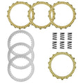 Clutch Friction w/ Steel Plates Springs Kit for Honda Trail 125 CT125A 2021-2022