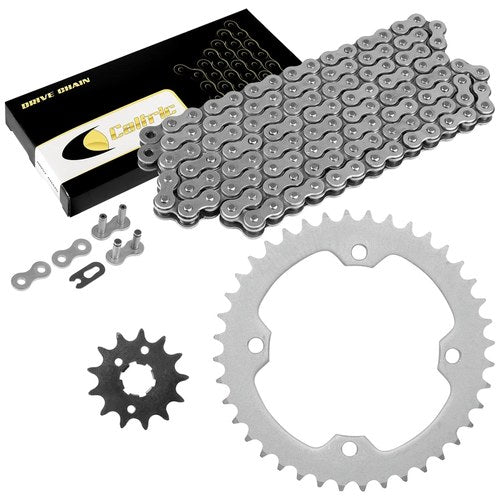 Drive Chain & Sprockets For Yamaha Banshee 350 YFZ350 1988 520 Pitch 104 Link