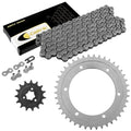 Caltric Drive Chain & Sprockets for Suzuki DR650SE 1996-2023 525 Pitch 110 link