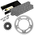 Caltric Drive Chain & Sprockets For Suzuki GSX-R600 GSXR600 2006-2009