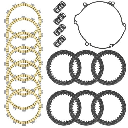 Caltric Clutch Friction and Steel Plates Kit for Kawasaki KX125 KX 125 1994-1996