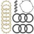 Caltric Clutch Friction and Steel Plates Kit for Kawasaki KX125 KX 125 1994-1996