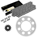 Caltric Drive Chain & Sprockets For Kawasaki KLX140 2008-2024 428 Pitch 136 Link