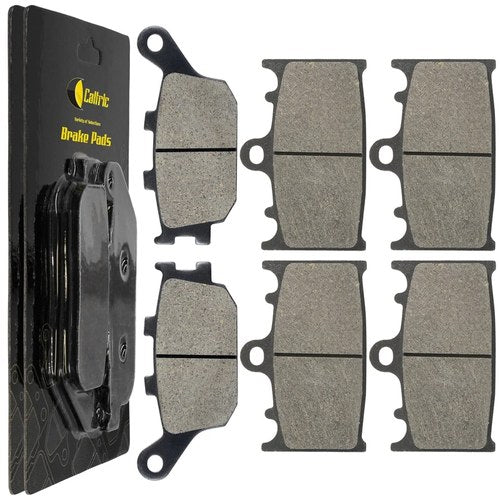 Caltric Front And Rear Brake Pads For Suzuki GSX650F 2008-2009 / 59100-35880