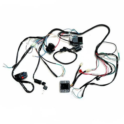 DC Wire Wiring Harness Loom GY6 200cc 250cc Engine Quad Dirt Bike ATV Buggy