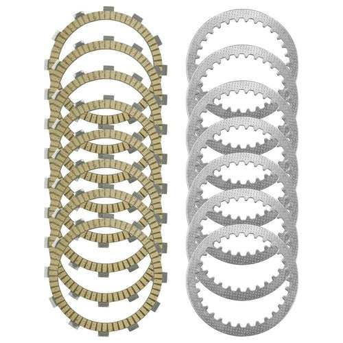 Caltric Clutch Friction and Steel Plates for Suzuki RM250 1996-2005