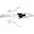 White Plastics Guard Fairing Fender Kit KTM65 Style 125cc 140cc Pit Dirt Bike