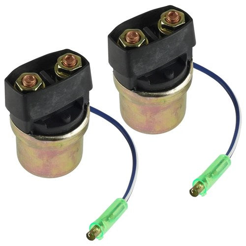 2x Starter Solenoid Relays for Yamaha XV250 Route 66 1988-1990 / Virago 1995-07
