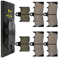 Front & Rear Brake Pads for Suzuki GSX-R1000 GSXR1000 2001 2002
