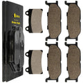 Brake Pads for Yamaha Road Star 1600 XV16 XV1600 1999-2003 Front Rear Brake Pads