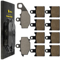 Celox Front and Rear Brake Pads for Kawasaki ZX6R ZX-6R Ninja ZX600 2007-2012