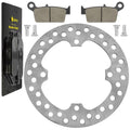 Rear Brake Disc Rotor W/ Brake Pad Fits Honda CR125R CR250R CR500R 1990 - 2001