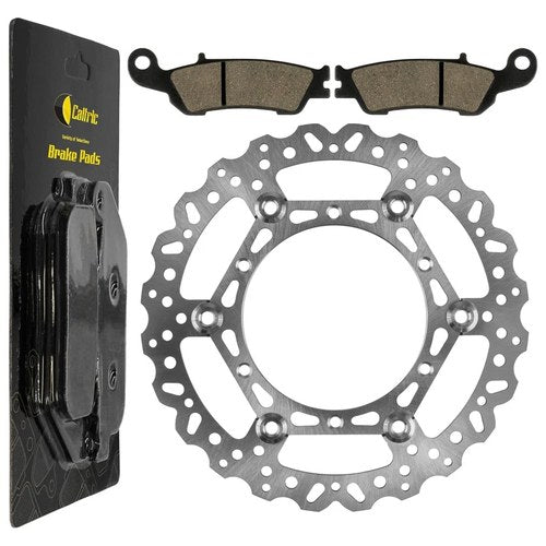 Front Brake Disc & Pads For Yamaha YZ125 YZ250 YZ250F YZ250X YZ450F 2008-2016
