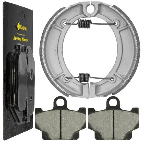 for Yamaha XS400 Maxim 400 1982 1983 Front Brake Pads & Rear Brake Shoes